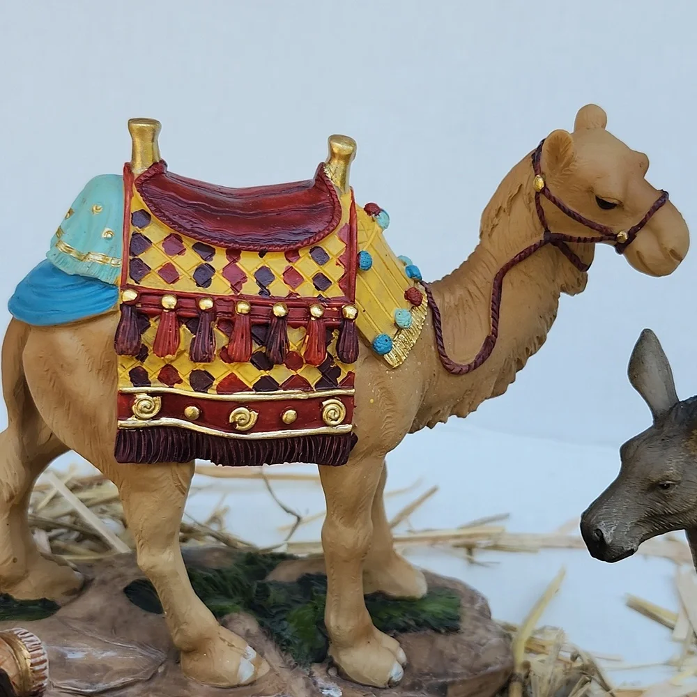 NIB THREE KINGS GIFTS SET OF 4 ANIMALS FOR THE 7" REAL LIFE NATIVITY - Picture 5 of 14